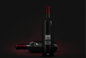 红酒瓶包装样机