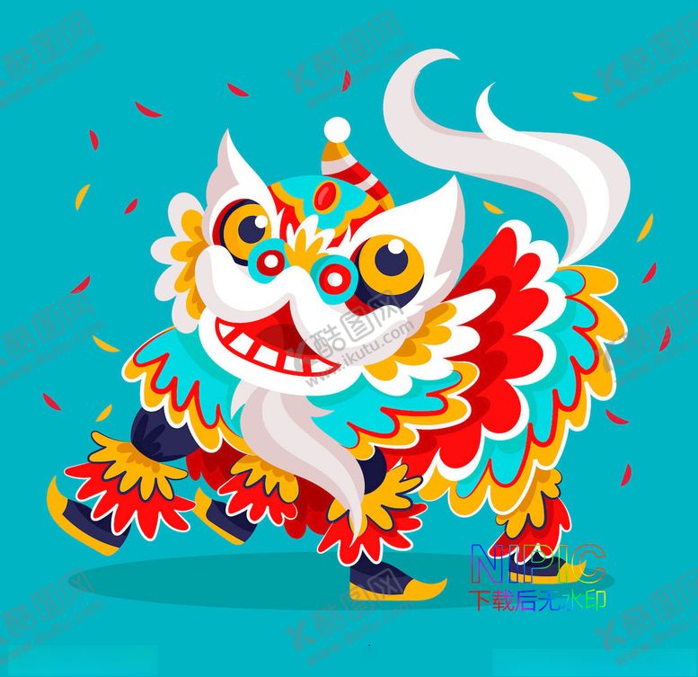 编号：69555805032200397681【酷图网】源文件下载-中国元素舞狮