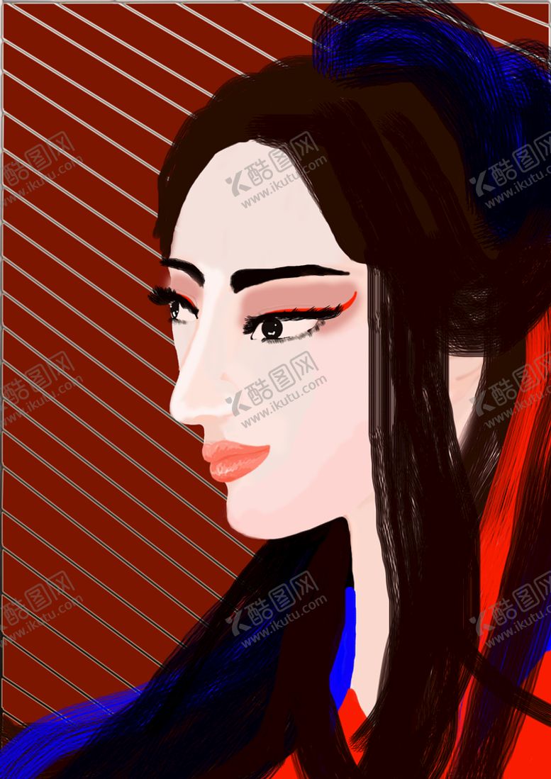 编号：04378109272100574372【酷图网】源文件下载-古风女