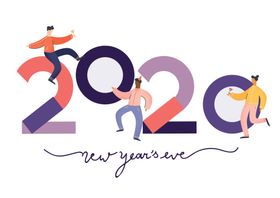 2020卡通插画