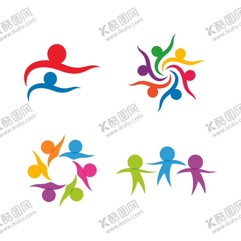编号：94014807031603278571【酷图网】源文件下载-抽象人物图标