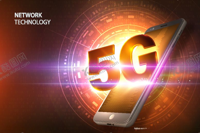 编号：15813209251711215783【酷图网】源文件下载-5G科技背景