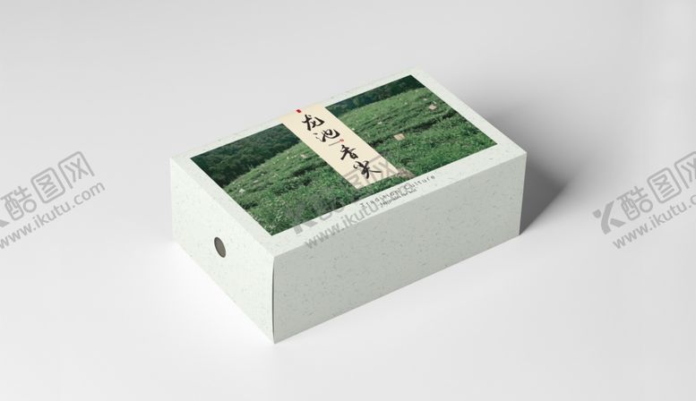 编号：14900706270501494705【酷图网】源文件下载-茶叶包装纸盒样机