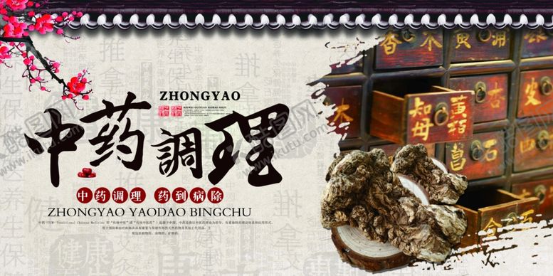 编号：95670810310343449280【酷图网】源文件下载-中药调理