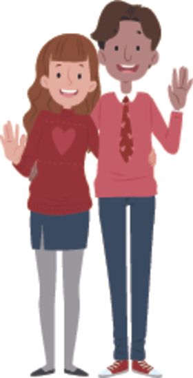 3D人物打招呼
