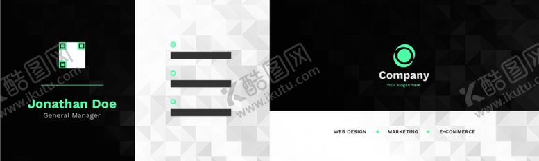 编号：64655406271157128837【酷图网】源文件下载-简约名片