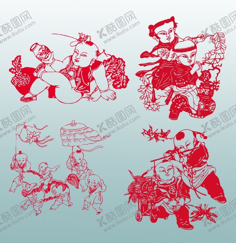 编号：39581811020259389212【酷图网】源文件下载-传统剪纸作品素材