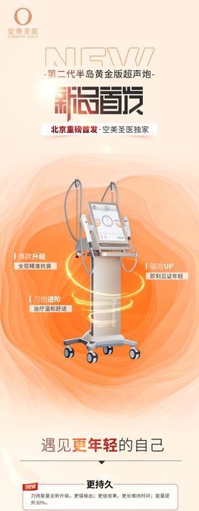 医美整形黄金炮设备海报