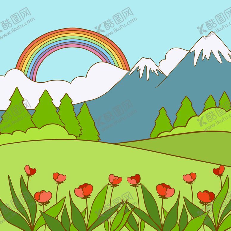 编号：64570809250010027638【酷图网】源文件下载-矢量春天背景