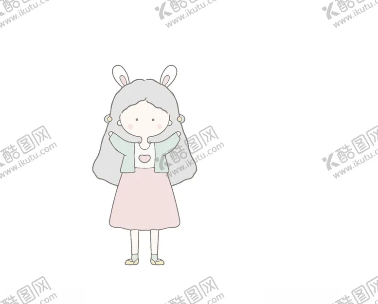 编号：90196704230115363476【酷图网】源文件下载-卡通女孩
