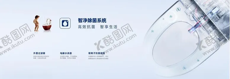 编号：45989402070107077727【酷图网】源文件下载-帝王洁具智净除菌系统