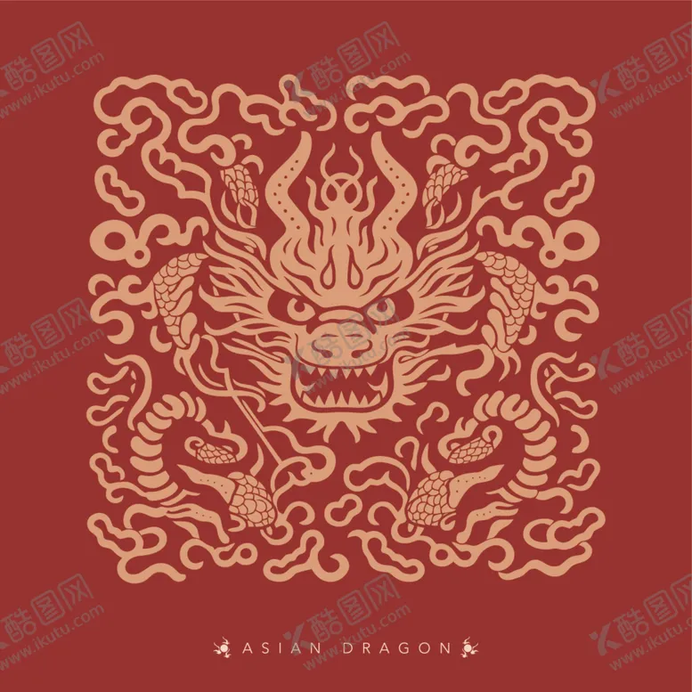 编号：93026212071428294289【酷图网】源文件下载-龙纹