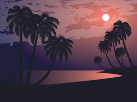 手绘风光