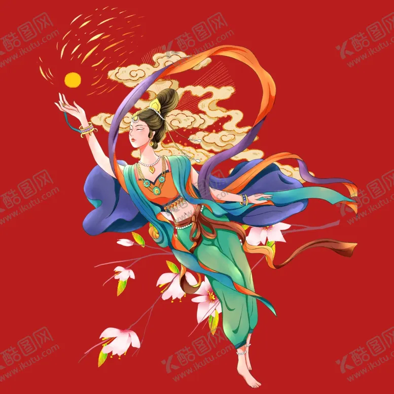 编号：29871112300547496038【酷图网】源文件下载-中秋节嫦娥