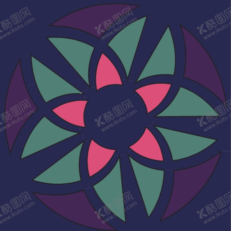 编号：96493710010752208695【酷图网】源文件下载-波西米亚风格花纹图案