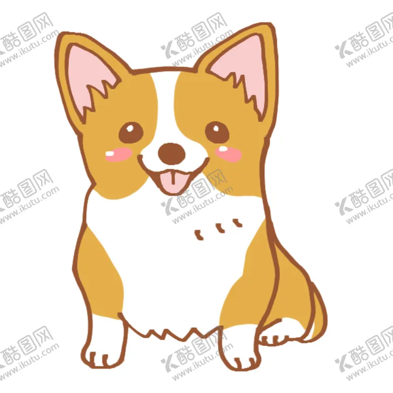 编号：38987703131647589501【酷图网】源文件下载-卡通小狗