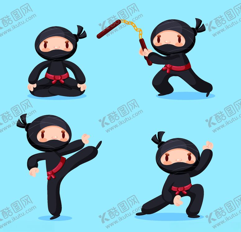 编号：47559604140154542008【酷图网】源文件下载-忍者