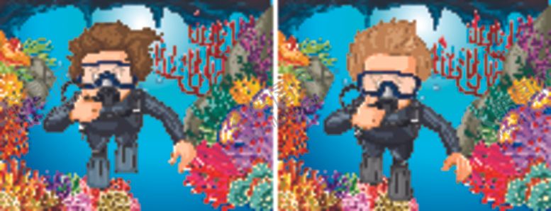 编号：36413609230141246705【酷图网】源文件下载-卡通潜水员