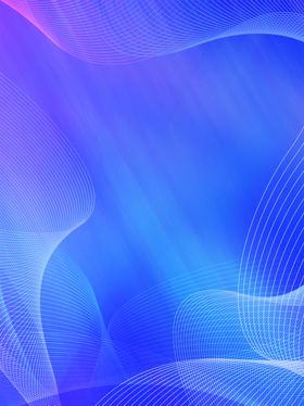 蓝色炫彩线条科技背景