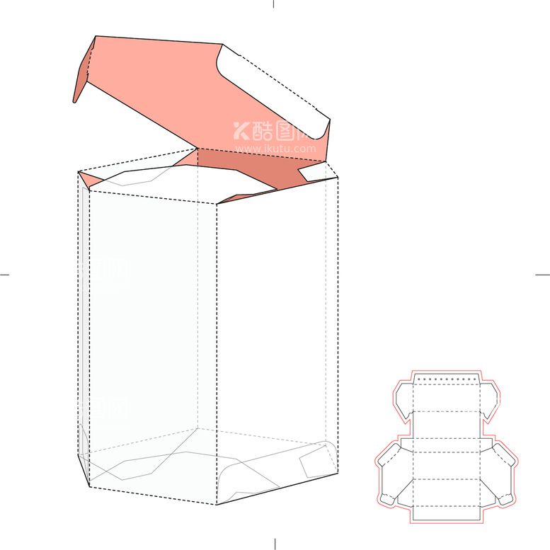 编号：01593409200123043062【酷图网】源文件下载-包装盒刀版图