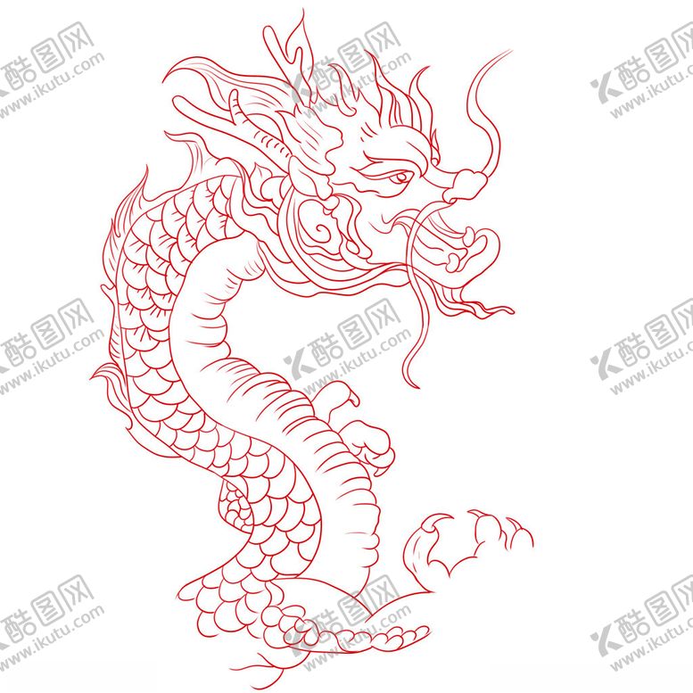编号：43818301290516416172【酷图网】源文件下载-龙矢量ai文件