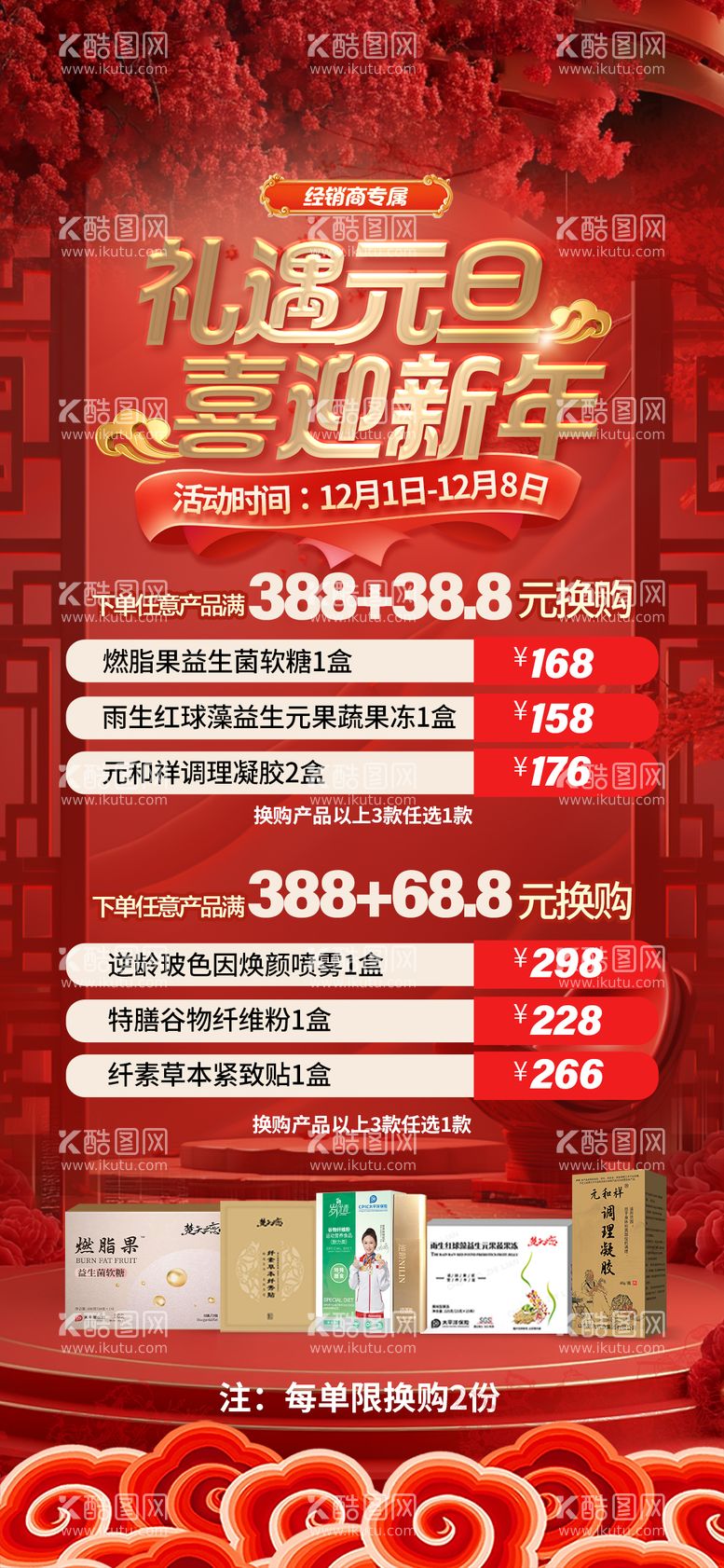 编号：74590712051734506417【酷图网】源文件下载-医美保健品卡项促销海报