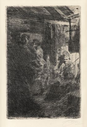 人物形象素描绘画