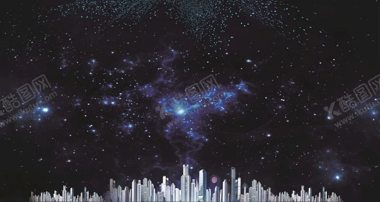 编号：27234510180143178570【酷图网】源文件下载-星空
