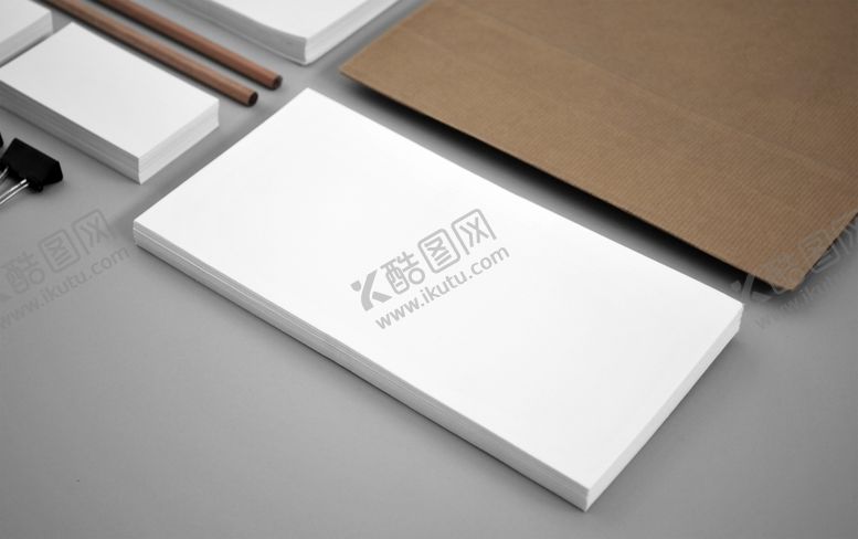 编号：73568807090823223957【酷图网】源文件下载-素雅风格名片样机素材