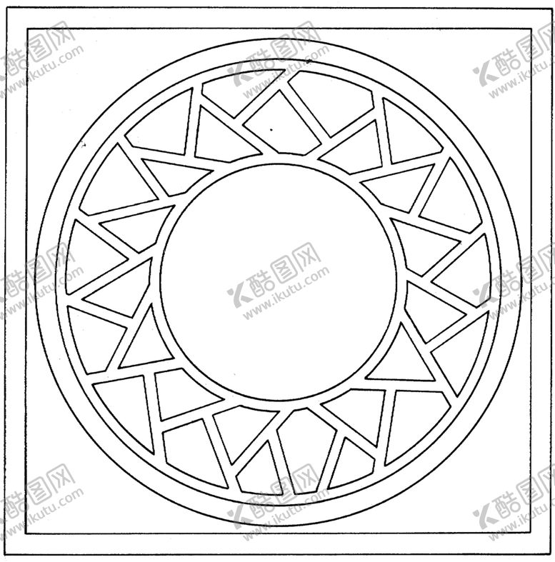 编号：75404405022344368524【酷图网】源文件下载-镂空花图案