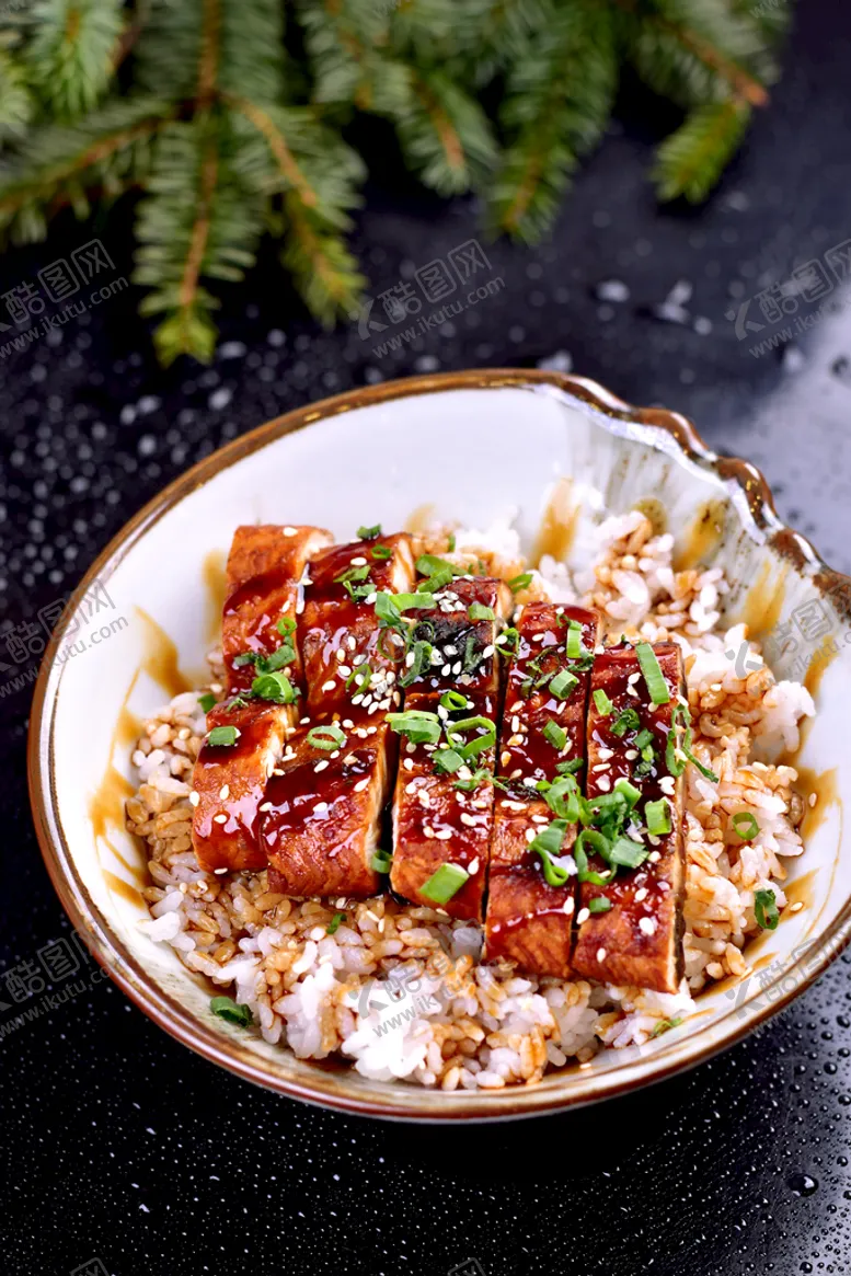 编号：39647809210238337382【酷图网】源文件下载-照烧鳗鱼饭