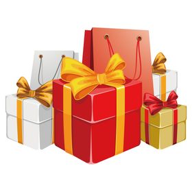 礼包红色喜庆礼品
