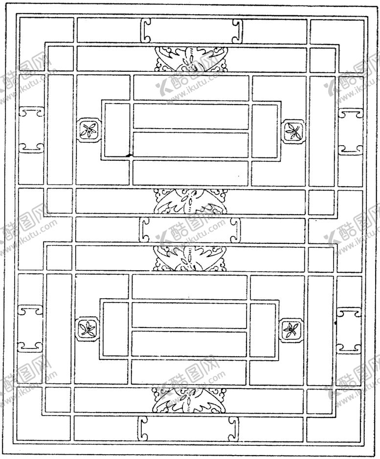 编号：19266709241132009414【酷图网】源文件下载-镂空花图案