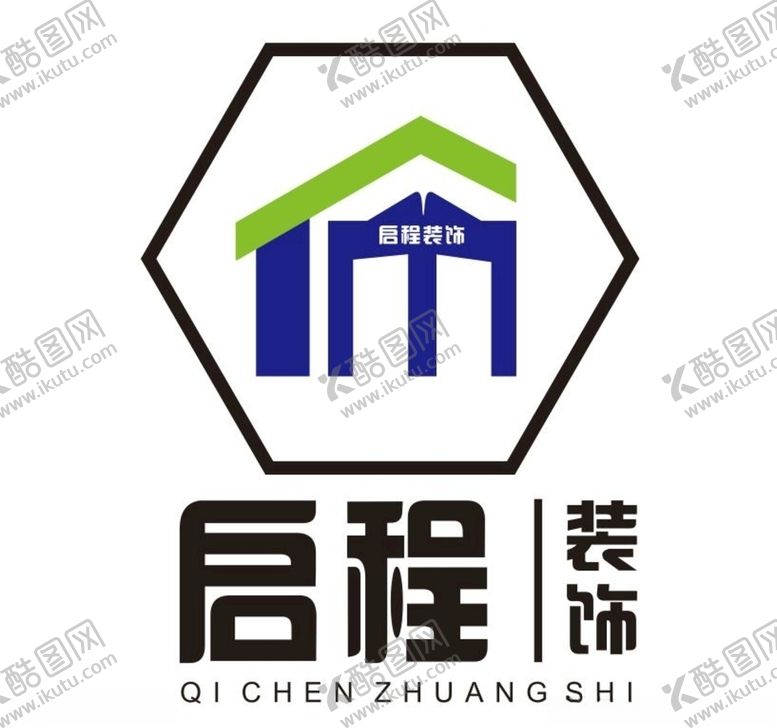 编号：87624706181047213517【酷图网】源文件下载-装饰建筑公司logo