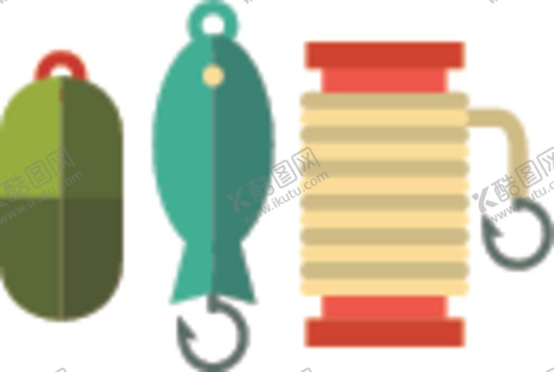 编号：65600209221850423175【酷图网】源文件下载-渔具