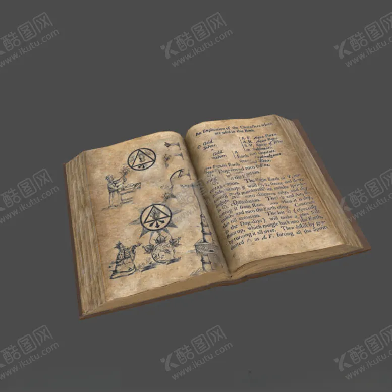 编号：60696702220854298063【酷图网】源文件下载-C4D模型书
