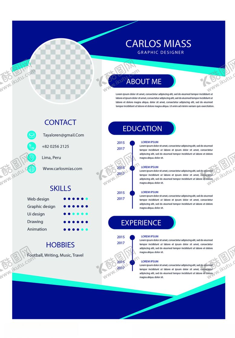 编号：17777709261150323782【酷图网】源文件下载-简历