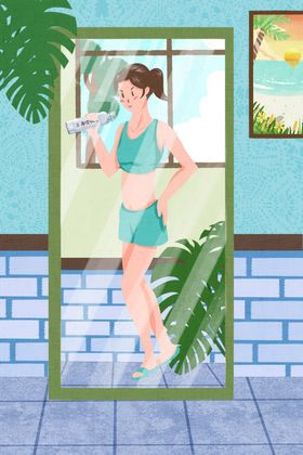 今麦郎凉白开宅家跑步饮水