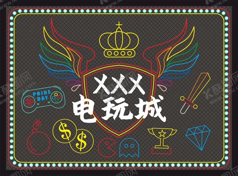 编号：21335112011513184260【酷图网】源文件下载-霓虹灯