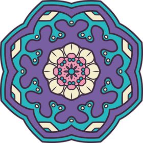 复古花纹图案中国风传统装饰底
