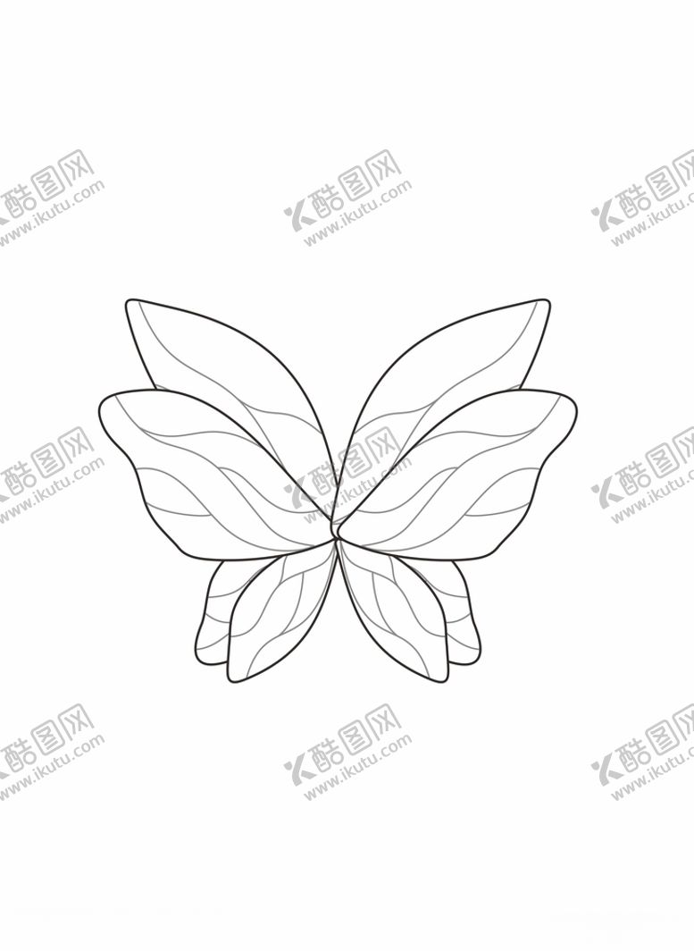 编号：39745710170803073106【酷图网】源文件下载-婚礼蝴蝶铁艺