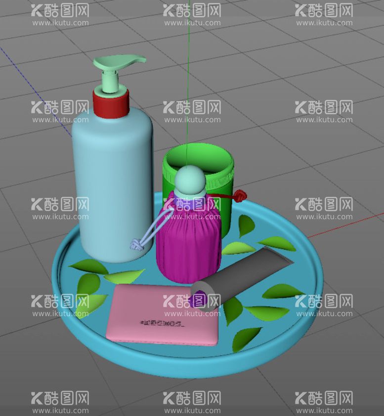 编号：30081412161047319443【酷图网】源文件下载-C4D模型洗发水