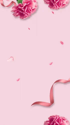 粉色背景