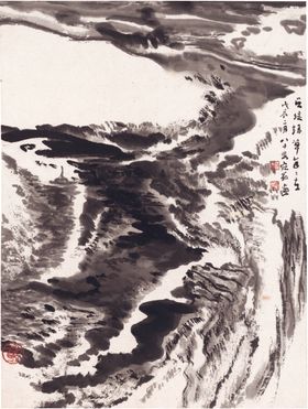 水墨传统国画山水