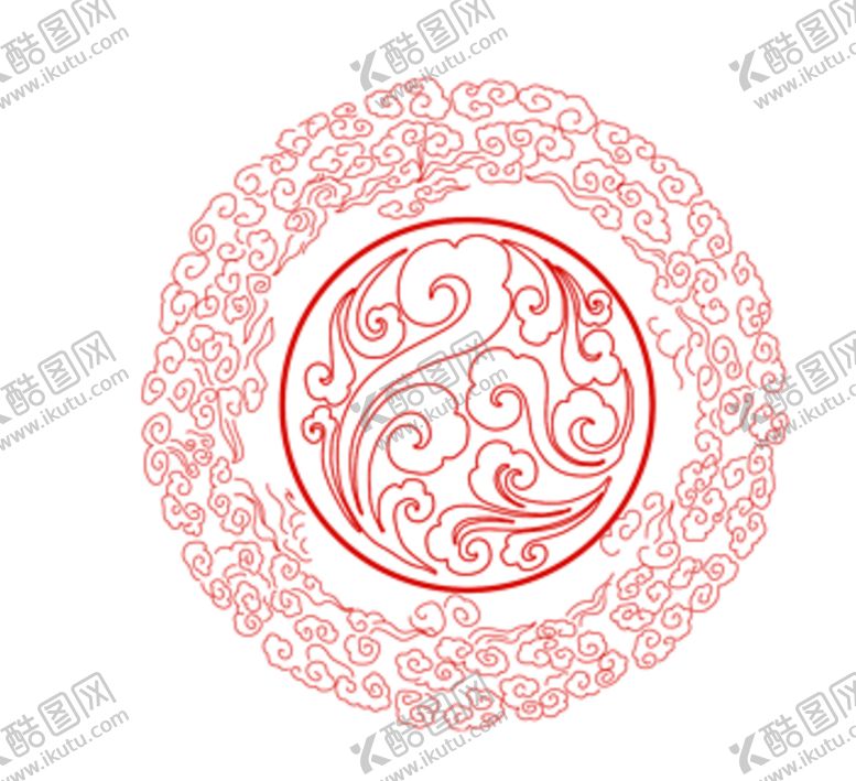 编号：94126009200028469918【酷图网】源文件下载-中国风祥云素材