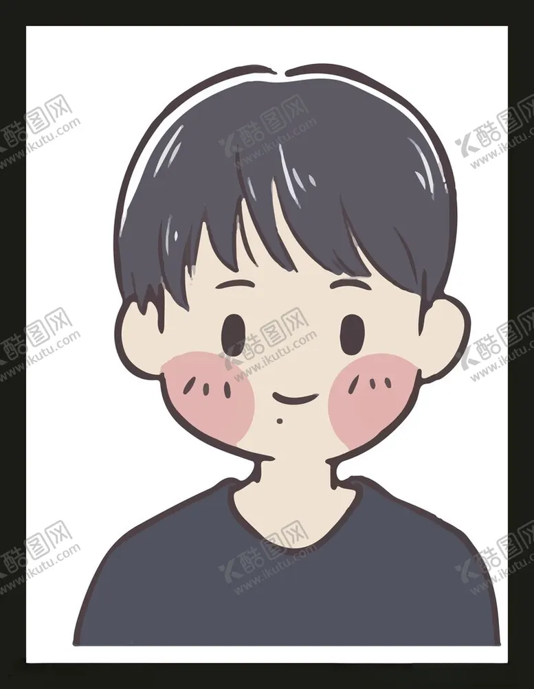 编号：74158902031802511262【酷图网】源文件下载-手绘儿童男孩