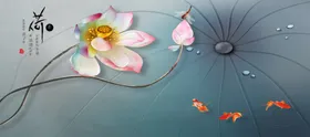 床头装饰画灯带现代晶瓷家居
