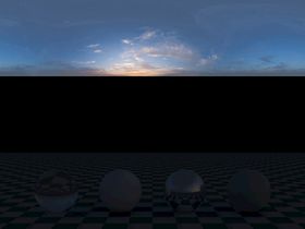 C4D天空贴图HDR贴图