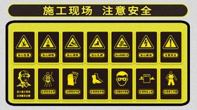 工地安全标志