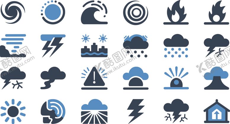 编号：93841204010643162397【酷图网】源文件下载-天气图标